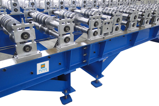 Tab 2-3 Roll forming section of Glazed Tile Roll Forming Machines